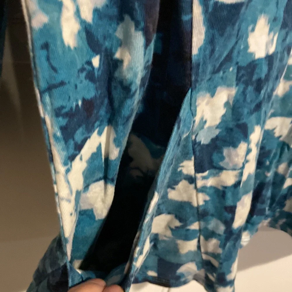 PureJill Teal Blue Shirt with Pockets - Picture 4 of 8